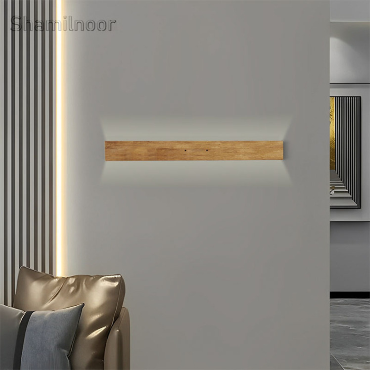 دیوارکوب چوبی