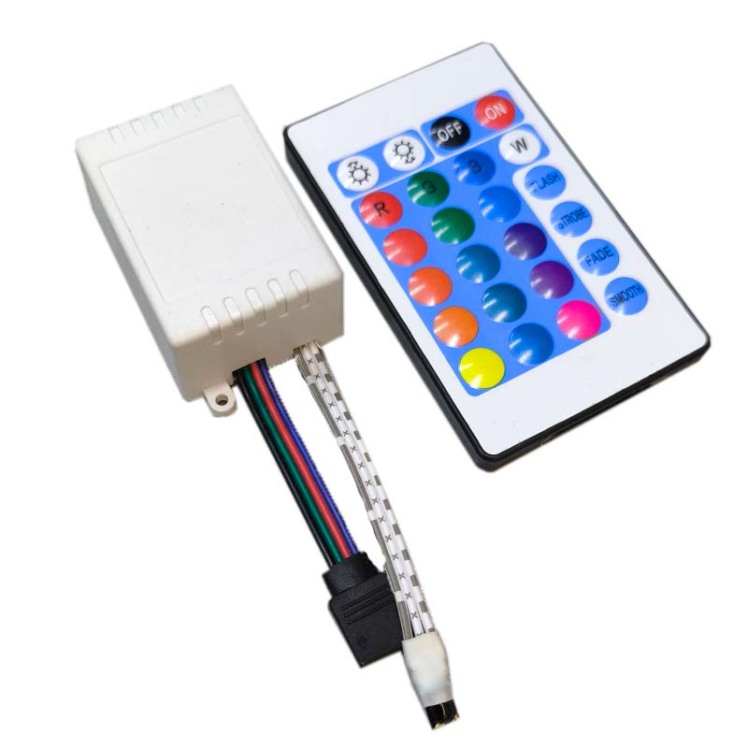 کنترلر RGB ال ای دی 12 الی 24 ولت