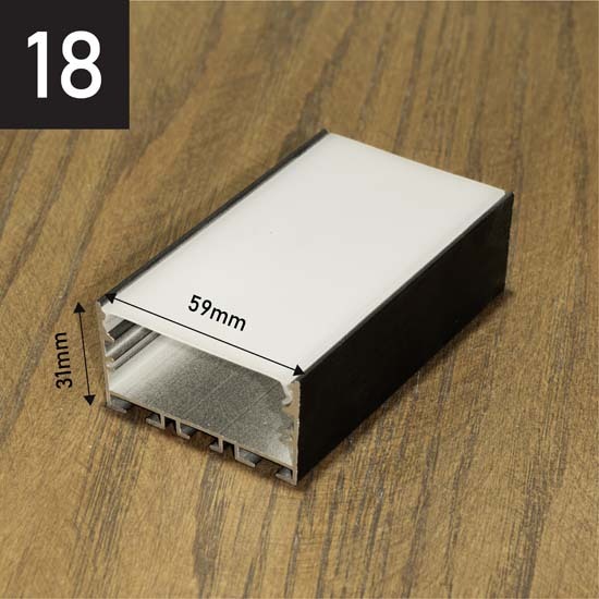 لاینر روکار کد 18