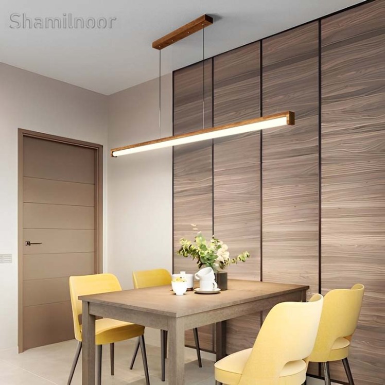 لوستر چوبی کلاسیک