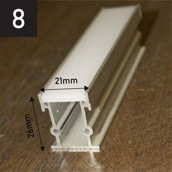 لاینر ضد آب دفنی کد 8