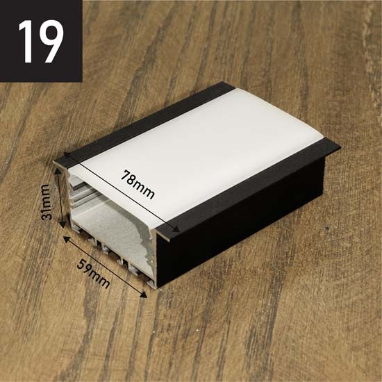 لاینر توکار کد 19