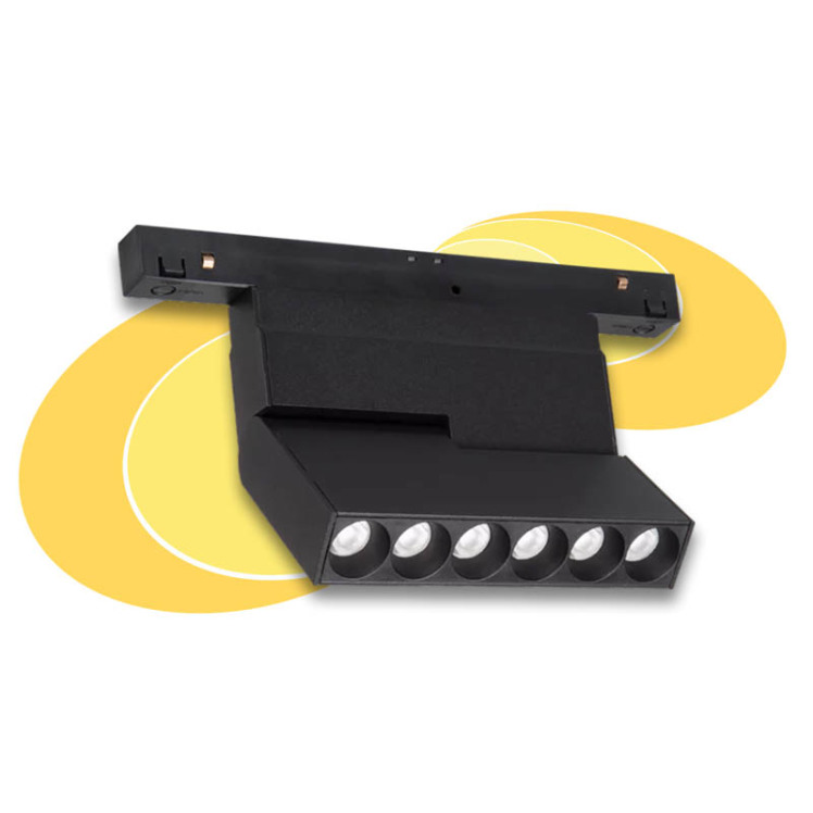 چراغ مگنتی لنزدار کتابی 6 وات