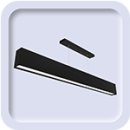 چراغ لاینر آویز مدرن | خرید آنلاین با بهترین قیمت | شمیل‌نور