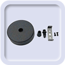 متعلقات چراغ مگنتی و لاینر | یراق‌آلات نصب + منبع تغذیه